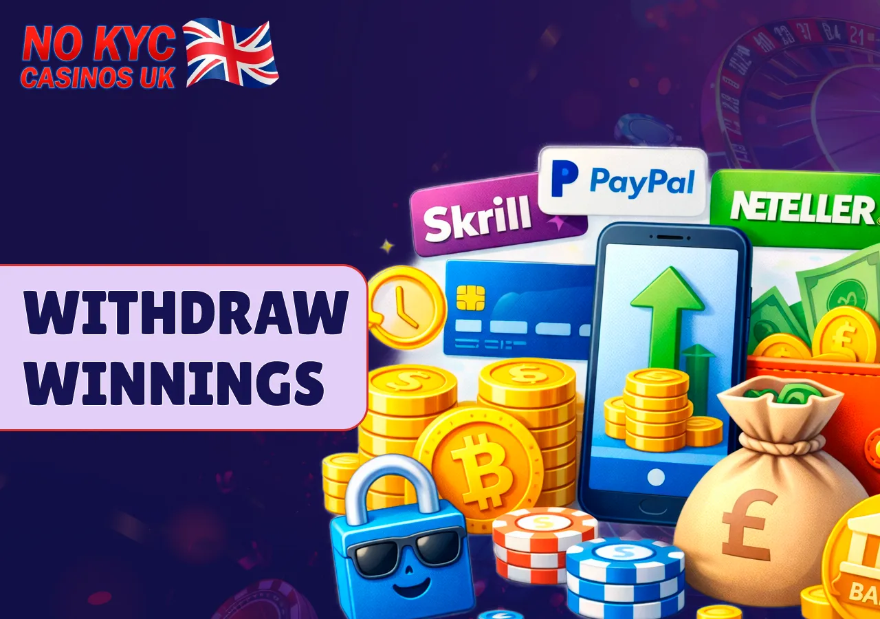 Withdrawing winnings is especially relevant for players in the United Kingdom.